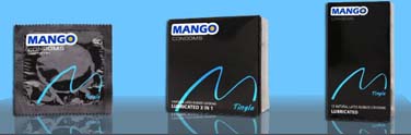 Mango condom’s new design
