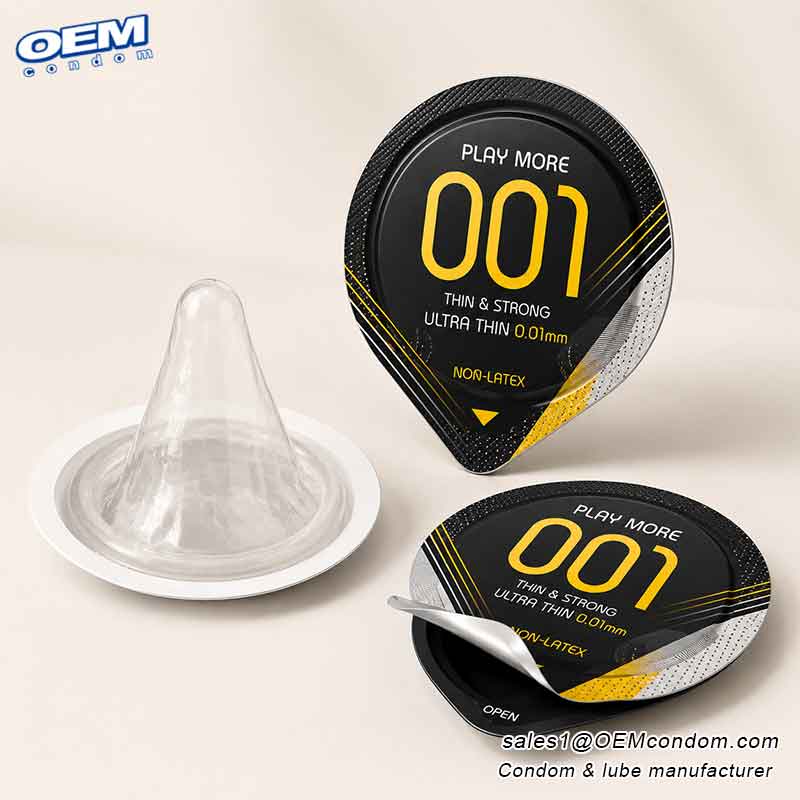 OEM Thinnest PU Private Label Condom Factory