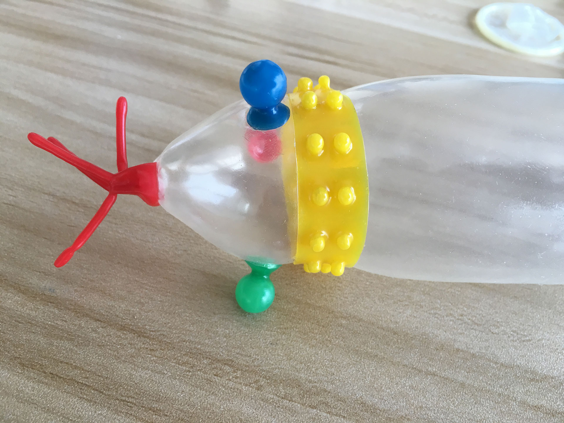 new version spike condom too alien type