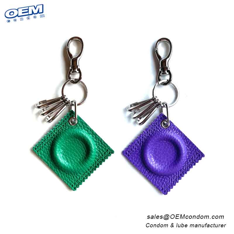 keychain condom holder for promotion