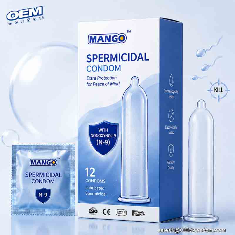 Spermicide condoms are much safer than having unprotected sex