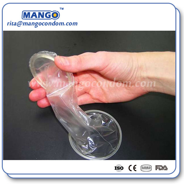 What types of female condom are available