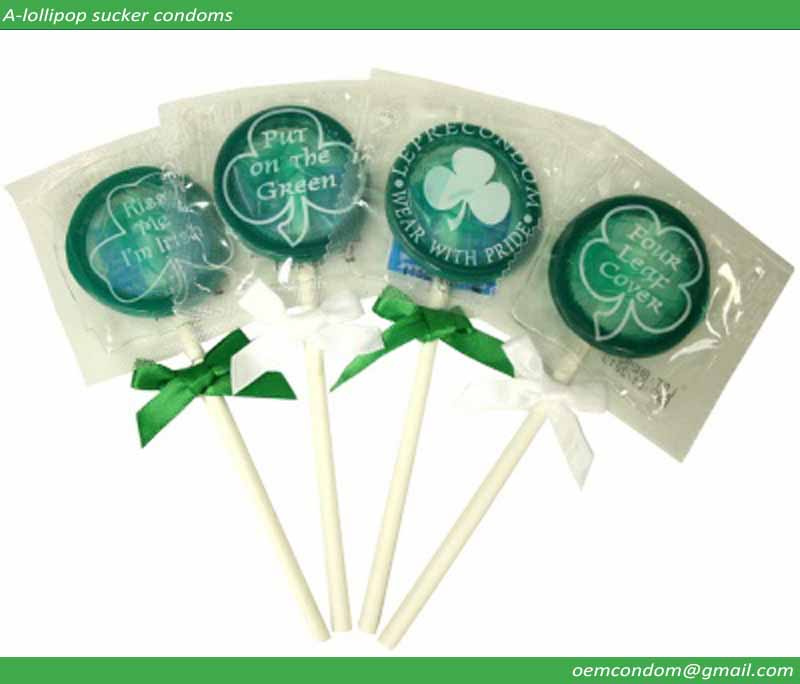 lollipop sucker condom