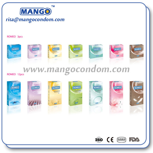 Romeo brand new design pack looking for condom distributor