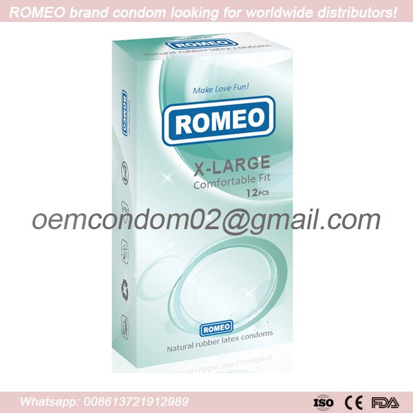 ROMEO brand X-Large condom for comfortable fit