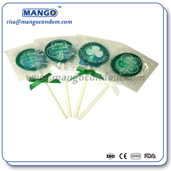 lollipop condom,gift condom,promotion condom