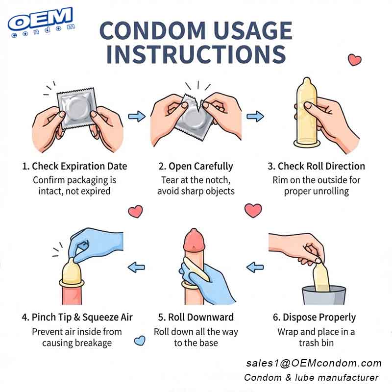 Instructions for use condom