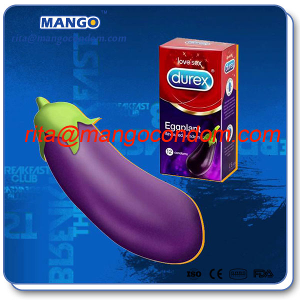 durex eggplant flavored condom