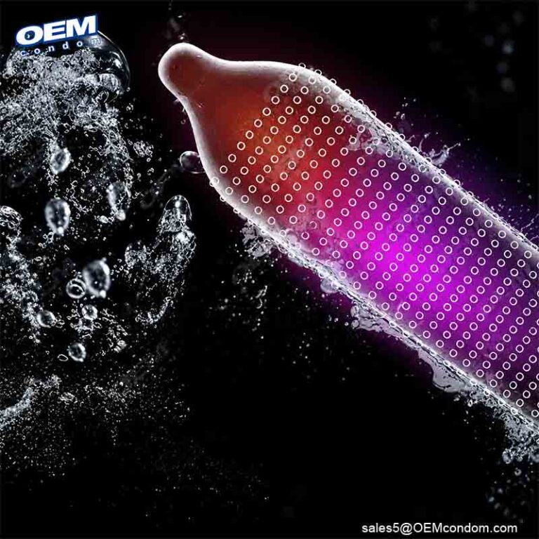 Dotted condom for pleasure and total reliability