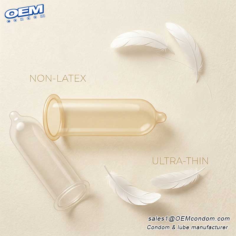 Non latex condom with premium quality