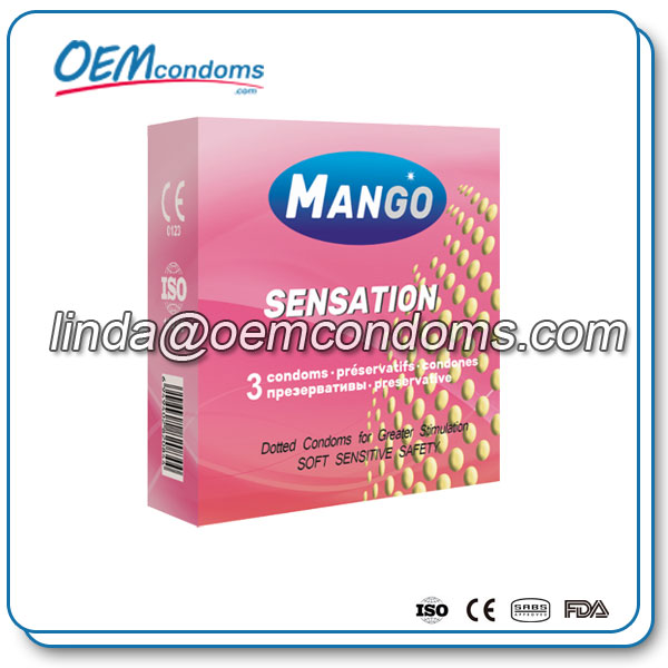 MANGO condom, MANGO brand condom, MANGO dotted condom suppliers