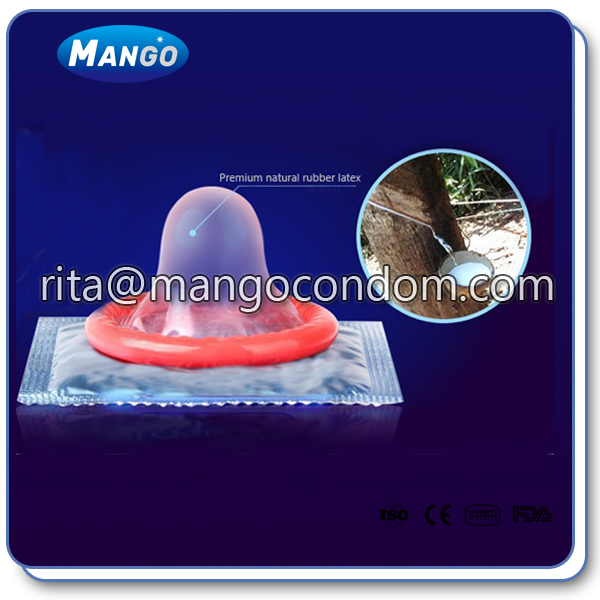Premium Natural rubber latex guarantee the condom quality