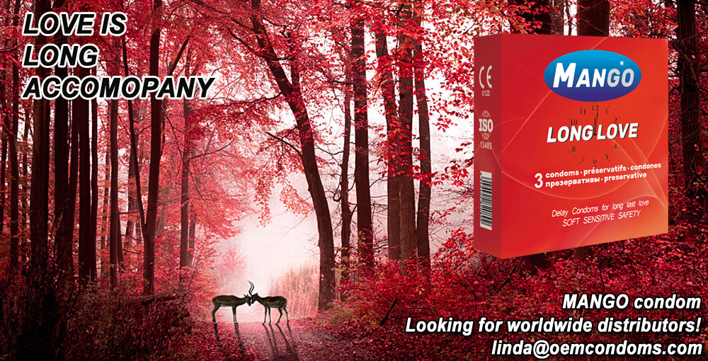 MANGO Long Love condom, MANGO condom manufacturer, delay condom supplier