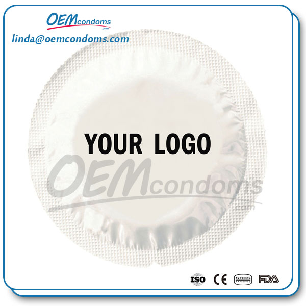 Custom round foil wrapper service is available.