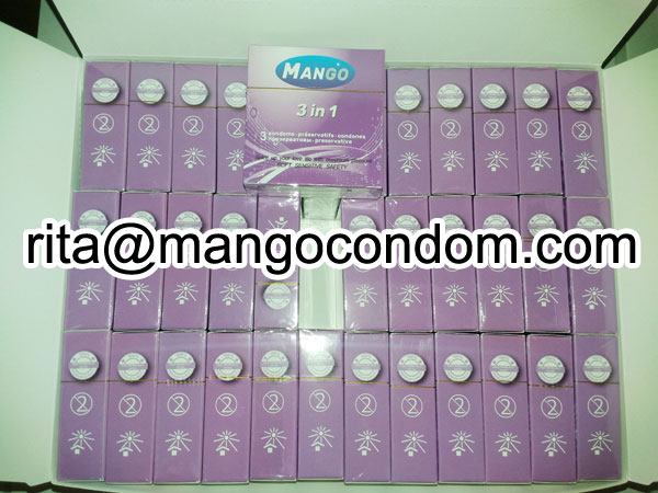 3in1 brand condom,contoured condom,stimulate condom
