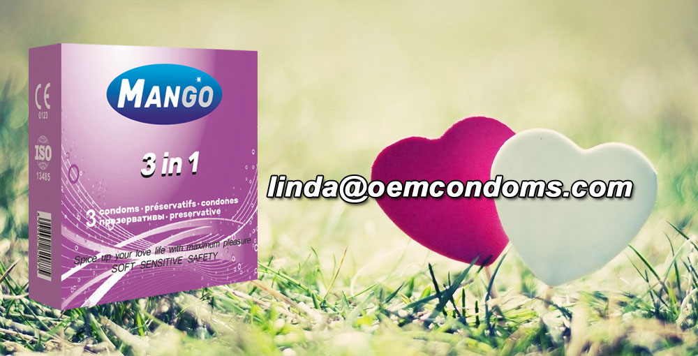 MANGO Contoured Condoms for strong stimulation and intense experience