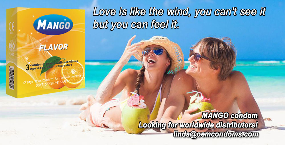 flavored condom manufacturer, MANGO Flavored condom, MANGO brand suppliers