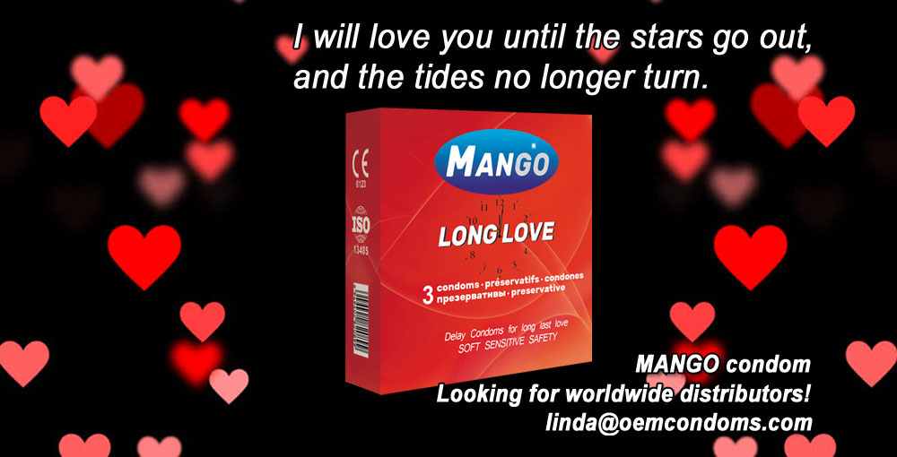 MANGO condom, MANGO brand condom, MANGO long love manufacturer