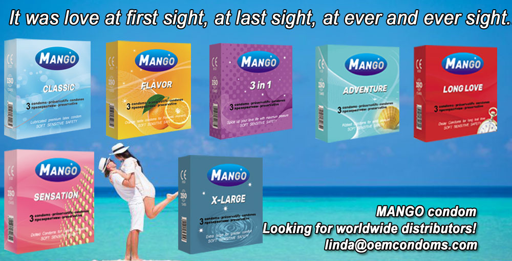 MANGO condom, MANGO brand condom supplier, best brand condom manufacturer
