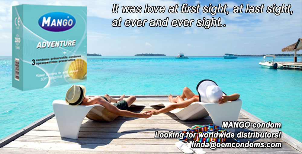 MANGO brand condom, best brand condom manufacturer, MANGO ribbed condom