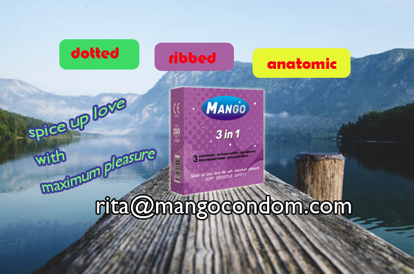 3in1 condom,pleasure condom,brand condom