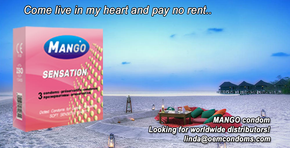 MANGO condom, MANGO studded condom, MANGO brand condom manufacturer