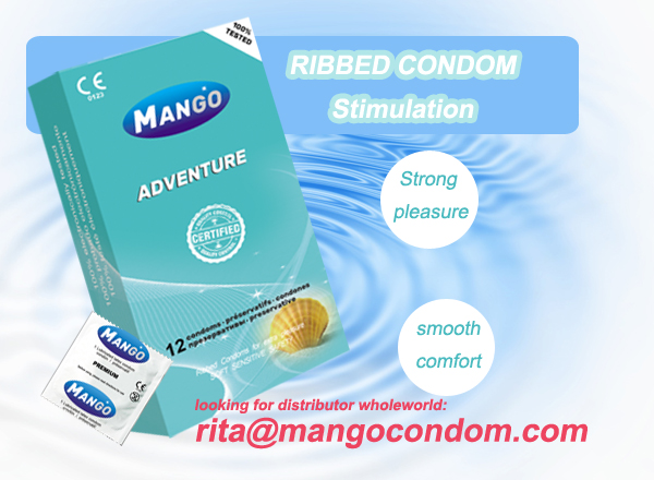 Adventure condoms are textured to increase stimulation
