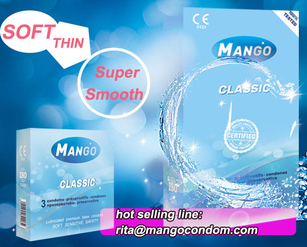 Mango classic condom for confidence