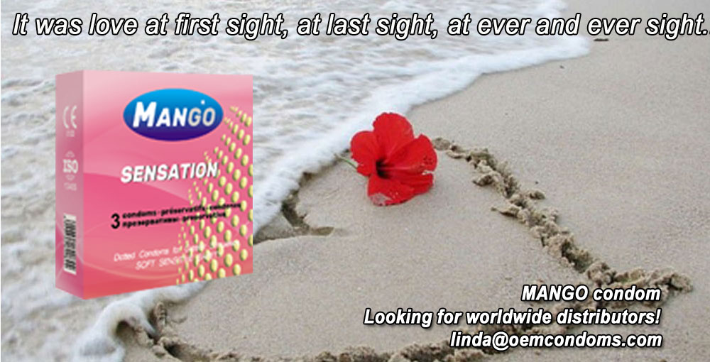 dotted condom, sensation condom, MANGO dotted condom supplier