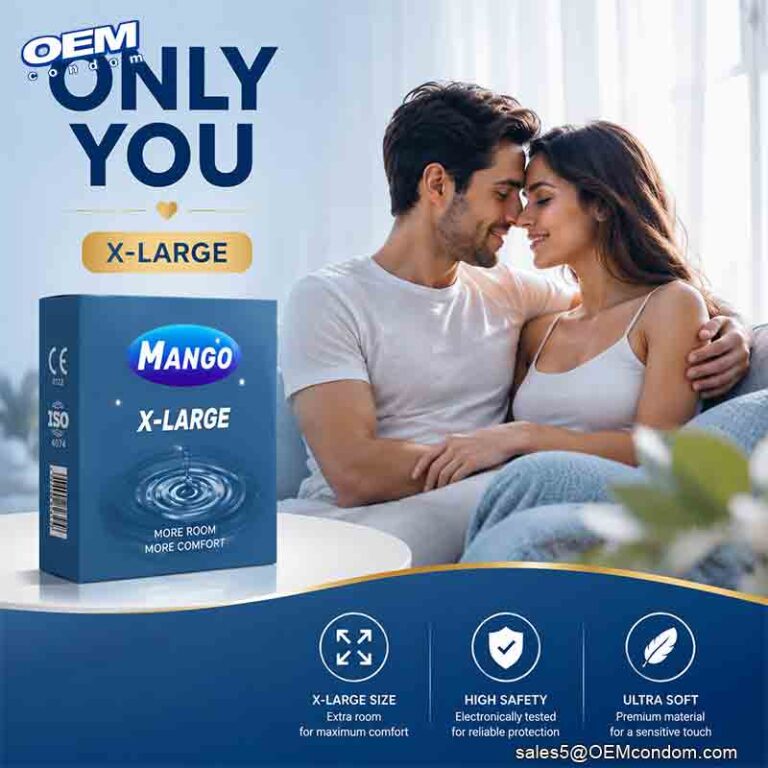 XL condom for men