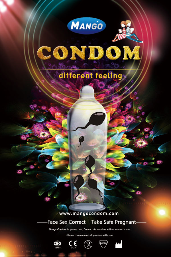 Experience the different feeling for brand condoms