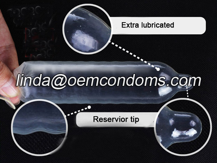 Extra Lubricated condom to enhance intimacy