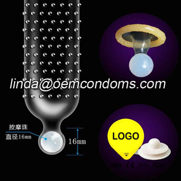 Novelty G Point Condom with big particle