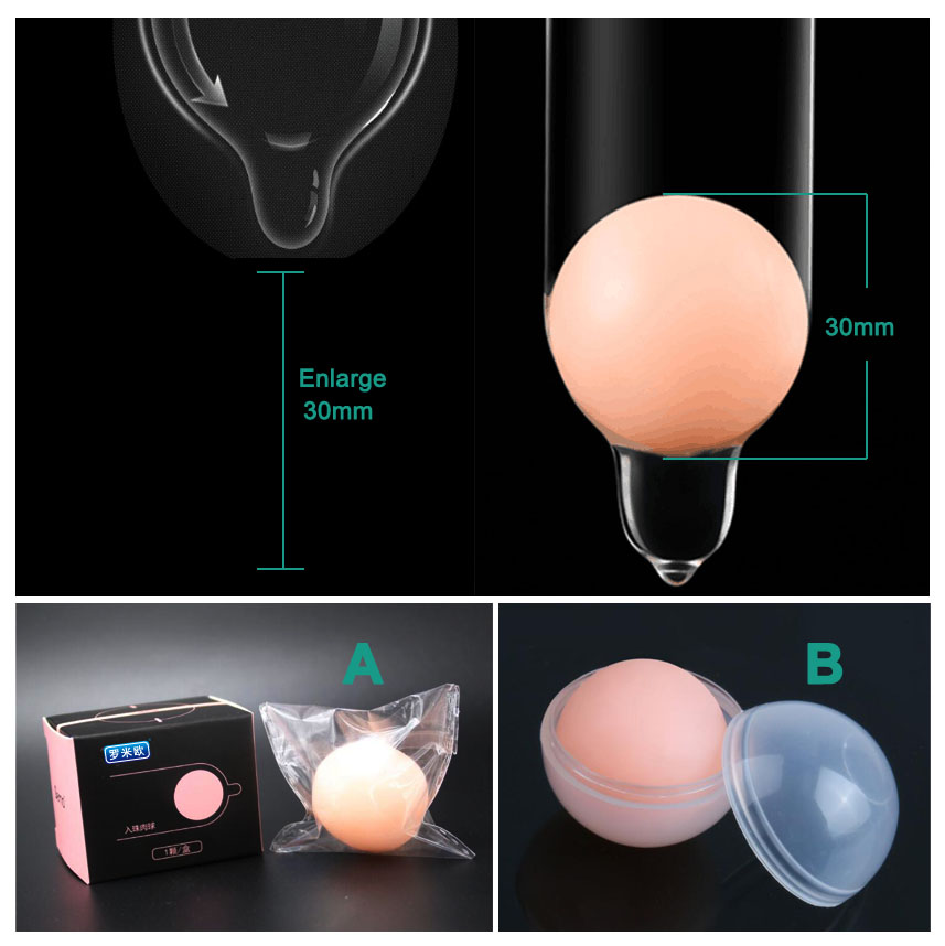Penis penile enlargement soft ball–new sex toy