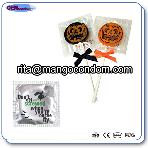 custom halloween condoms,promotion condom,halloween festival condom