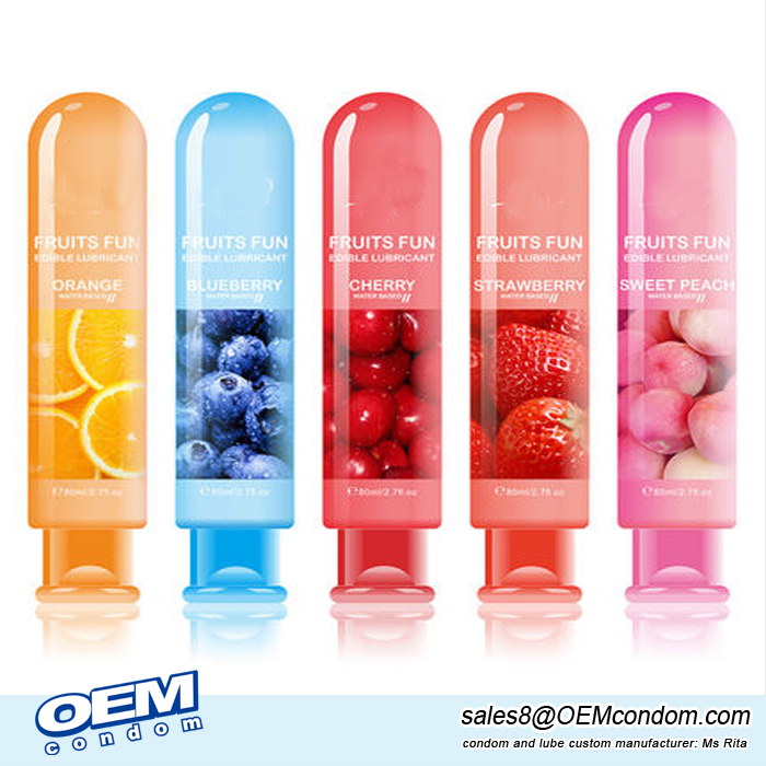 Flavored personal lubricants