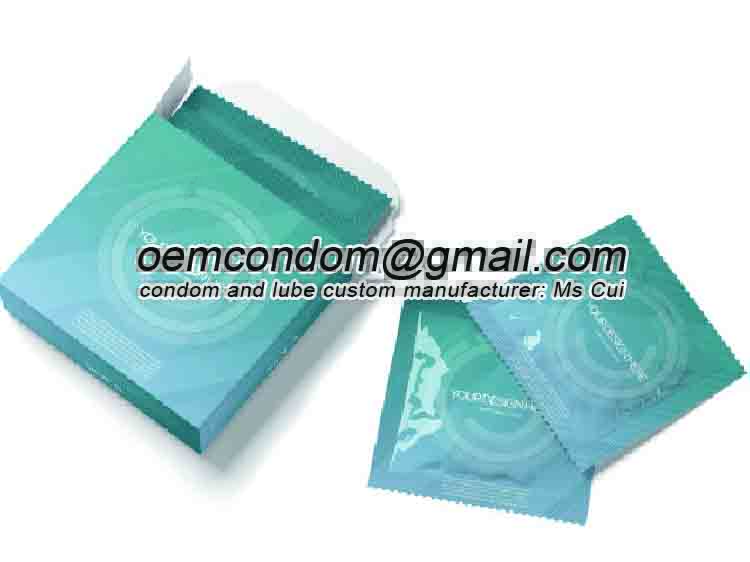 personalized condoms wrapper