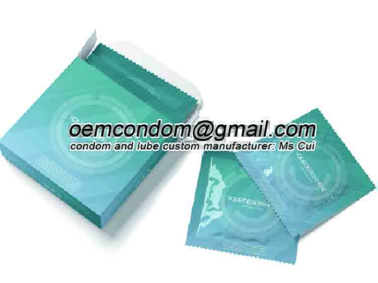 personalized condoms wrapper