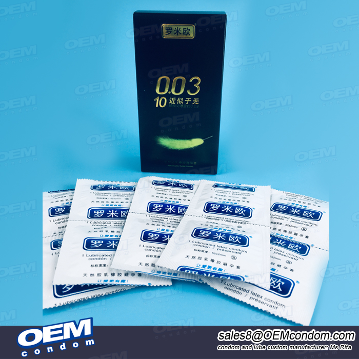 003 ultra thin condom