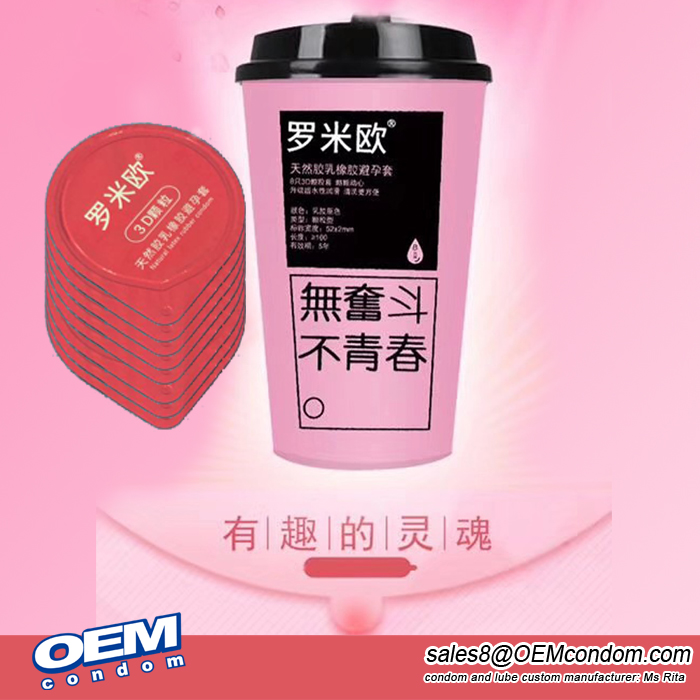 dotted condom fashion condom package