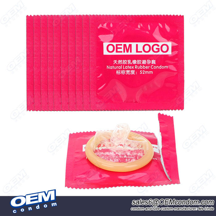 OEM condom factory, custom condom with own brand