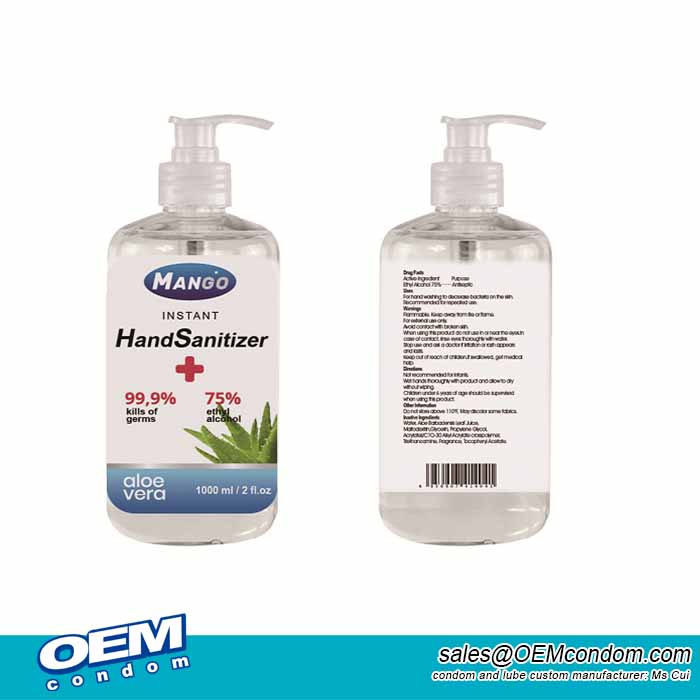 Antibacterial Gel Manufacturer Moisturizing 99.99% Antibacterial Gel Type  Hand Sanitizer