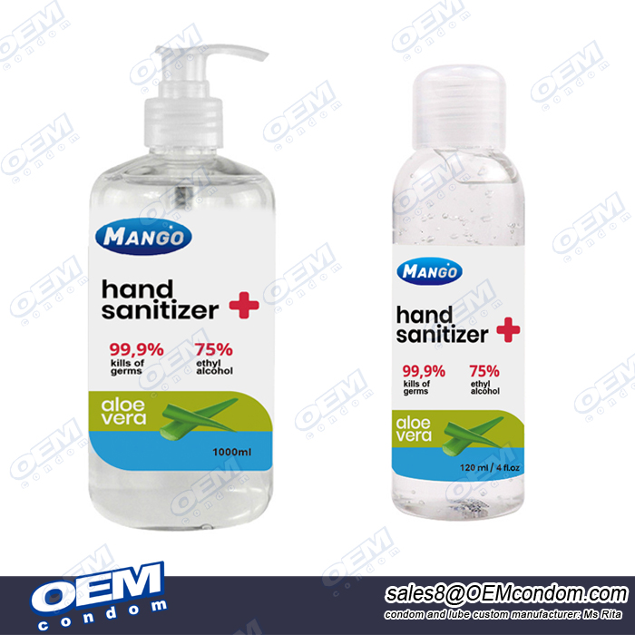 COVID-19 prevent hand sanitizer with 75% ethyl alcohol