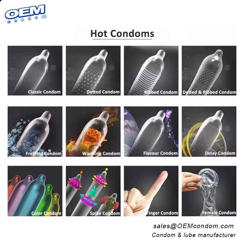 Types of premium condoms for feeling, size and shape