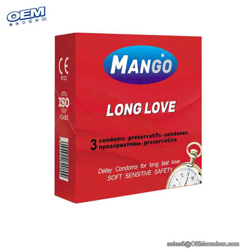MANGO Long love condom with lubrication