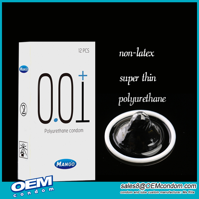 MANGO POLYUREHTANE CONDOM,mango non latex condom,PU condom producer