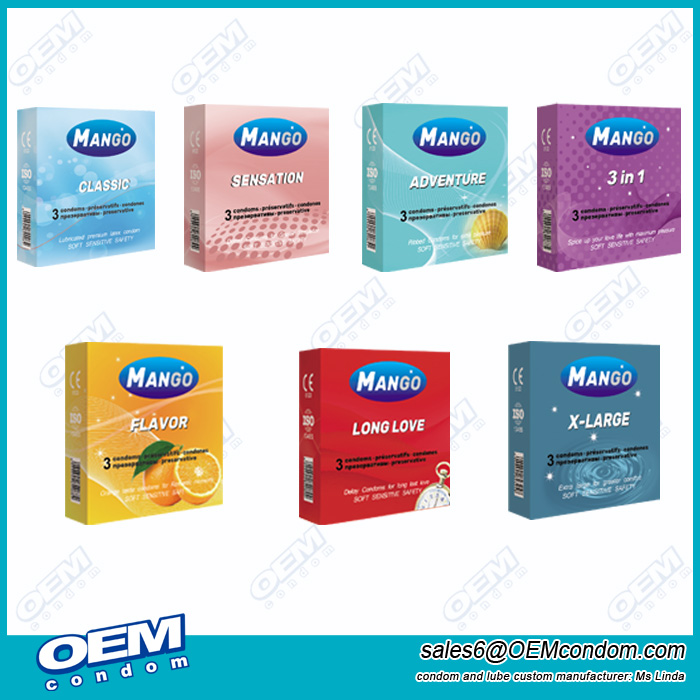 MANGO Brand Condom Manufacturer, OEM brand condom supplier