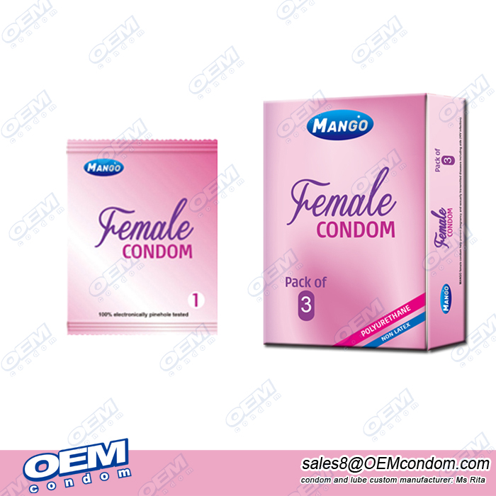 female condom 3pcs pack