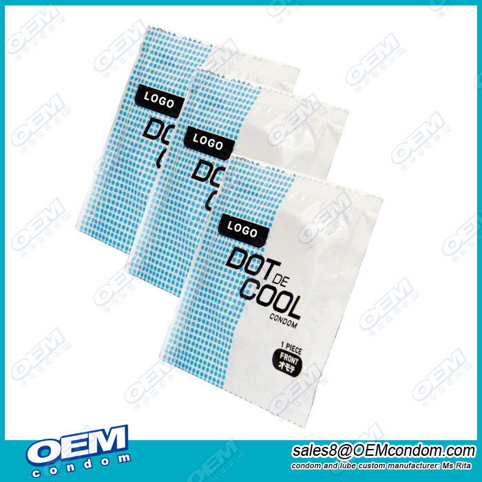 OEM custom logo cool condom,icy condom,fire and ice condom