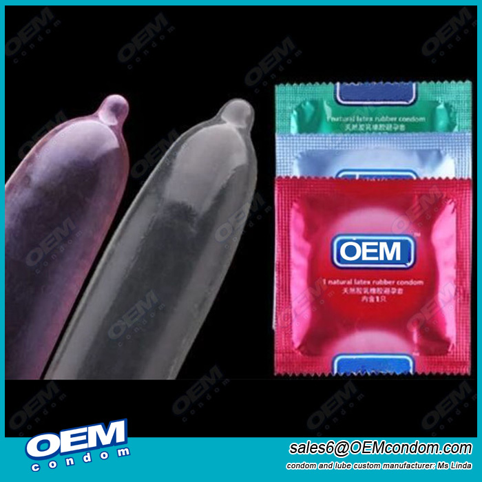 OEM/ODM LOGO condom manufacturer, custom brand condom producer